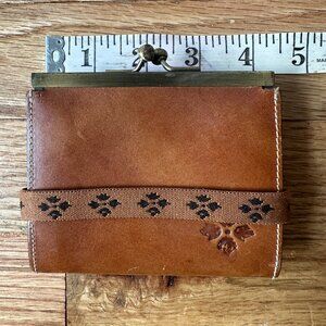 4"x3" Patricia Nash Leather Coin Wallet